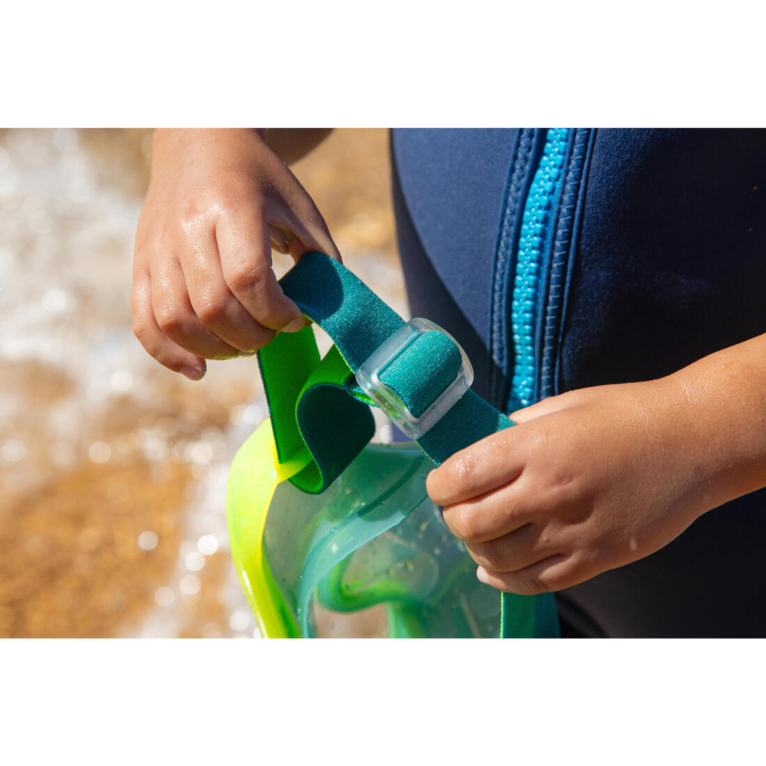 Kit plongée Masque et Tuba Snorkeling 100 Valve enfant