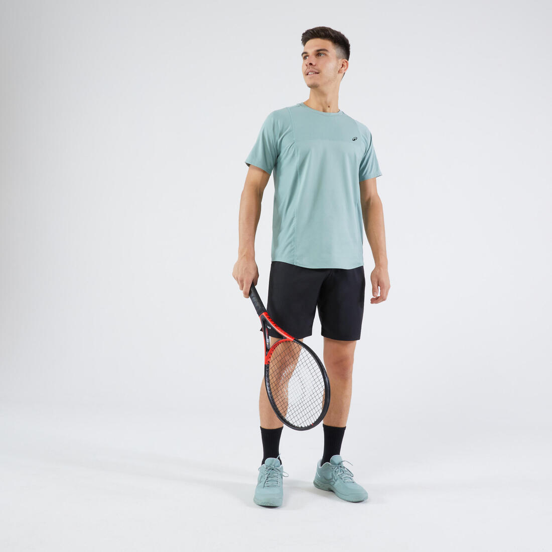 T-shirt tennis manches courtes homme - Artengo DRY Gaël Monfils