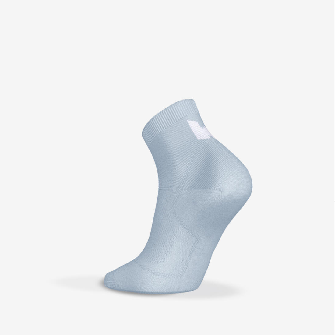 Lot de 2 paires de chaussettes de running run500 fines mid