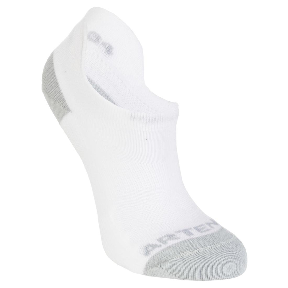 CHAUSSETTES BASSES ENFANT RS 500 BLANC BLANC NOIR EN LOT DE 3