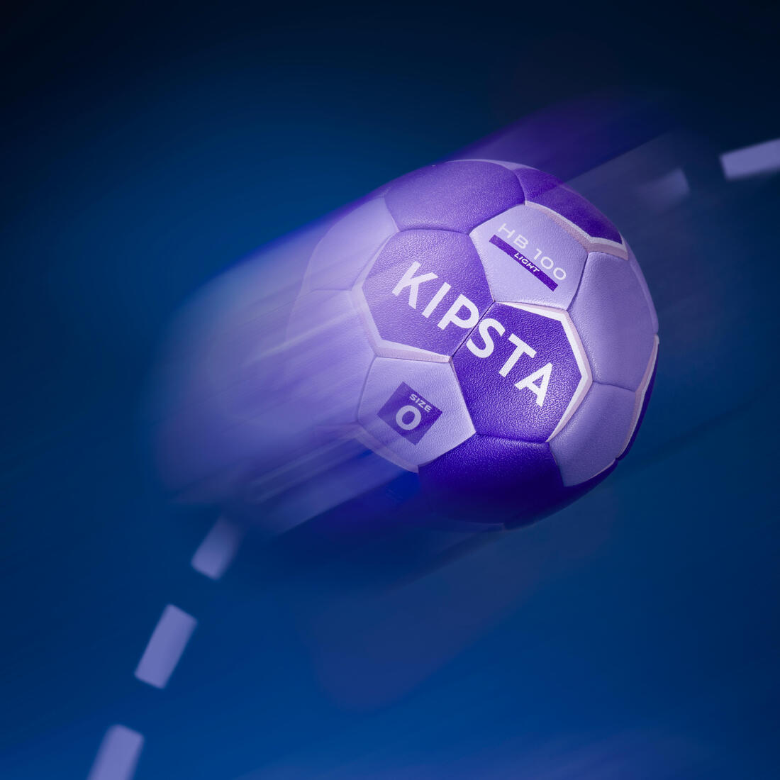 Ballon de handball taille 0 - hb100 light violet