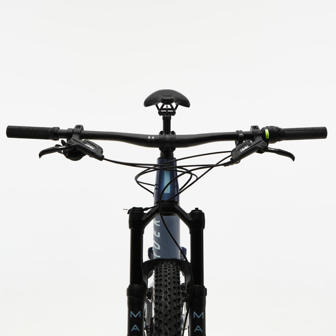Vélo vtt xc cross country race 700 s bleu - cadre aluminium