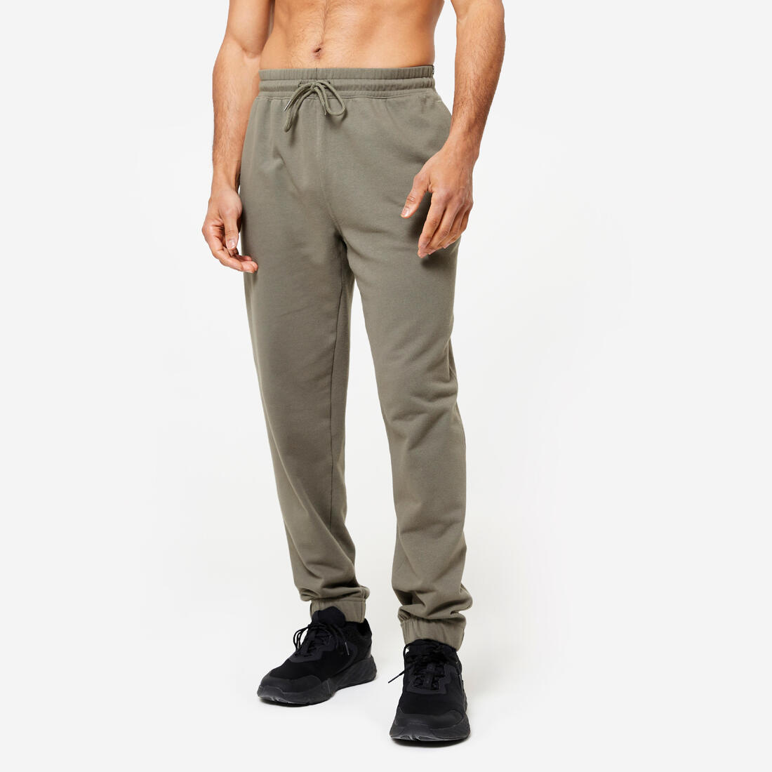 Pantalon jogging fitness regular homme