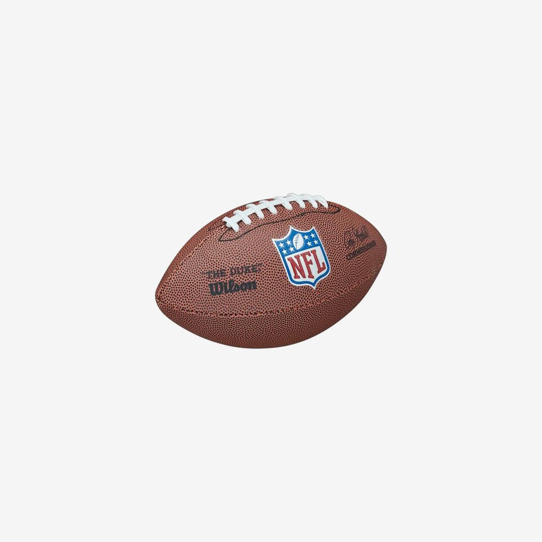 Mini ballon de football américain - NFL DUKE REPLICA MINI marron