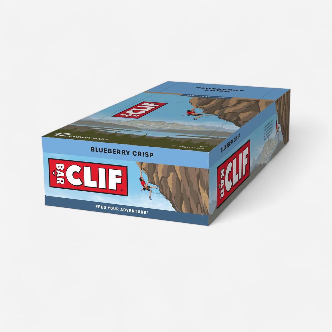 Barre énergétique clif bar myrtilles 12 x (68 g)