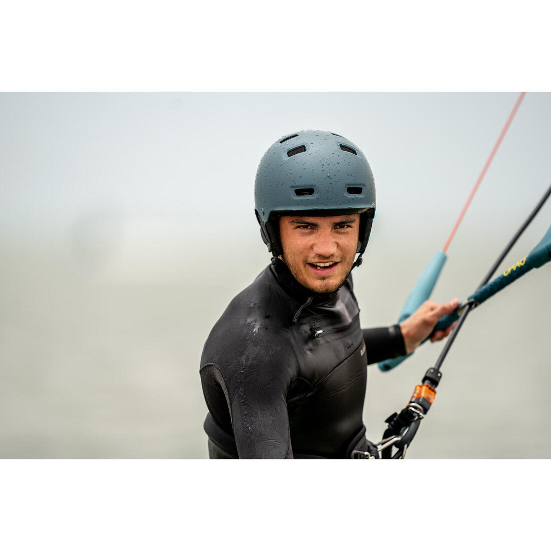 CASQUE DE KITE / WING KS 500 Jaune fluo