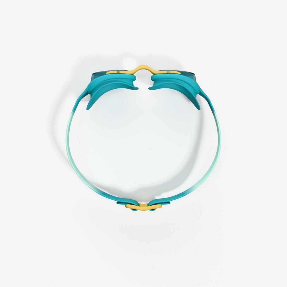 Lunettes de natation Junior - Xbase turquoise teintées