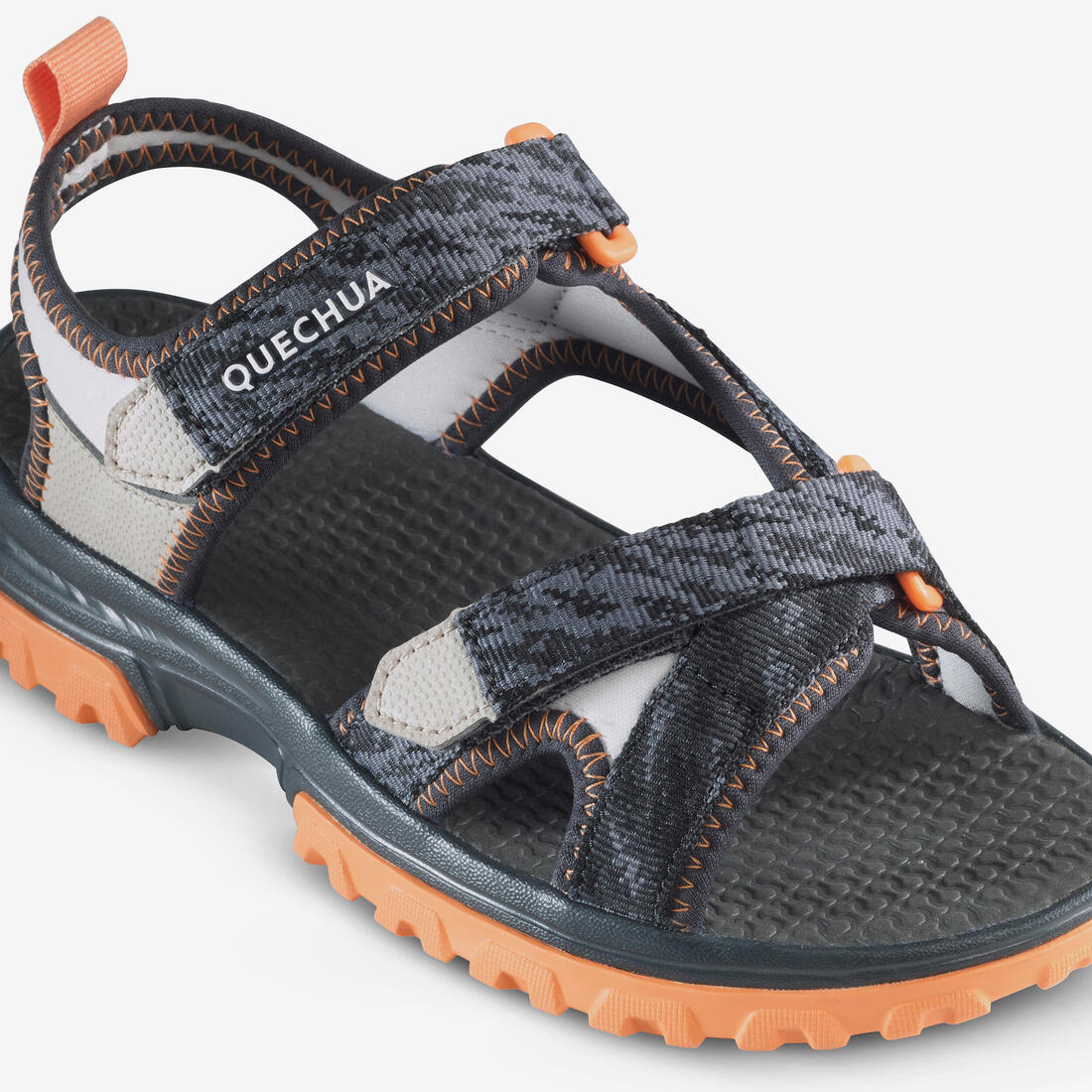 Sandales de randonnée MH120 TW corail - enfant - 28 AU 39