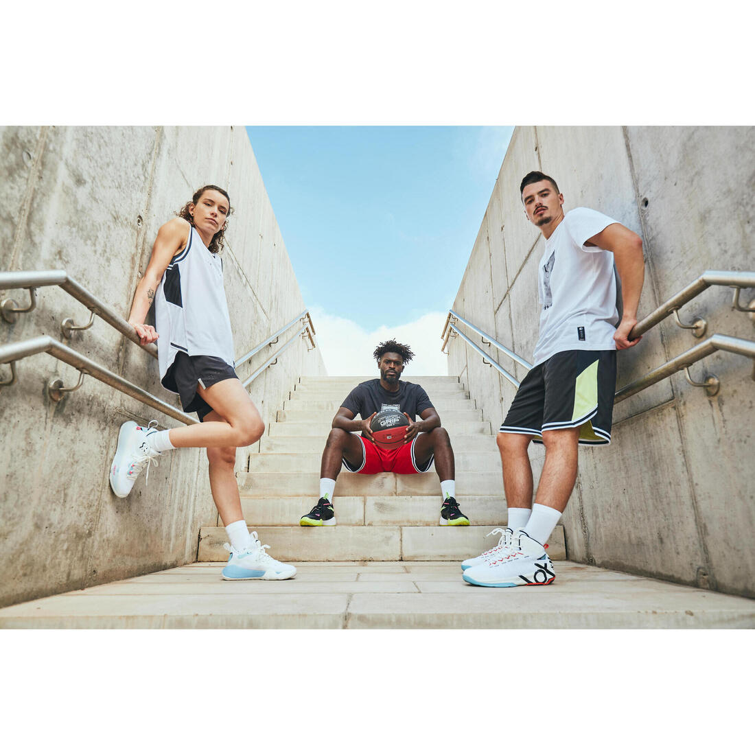 SHORT BASKETBALL REVERSIBLE HOMME/FEMME - SH500R