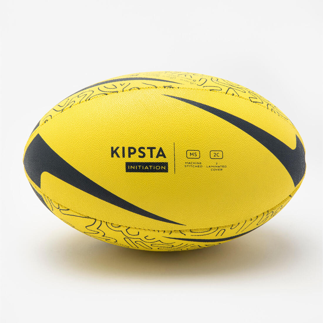 Ballon de rugby enfant - R100 initiation light taille 3 jaune