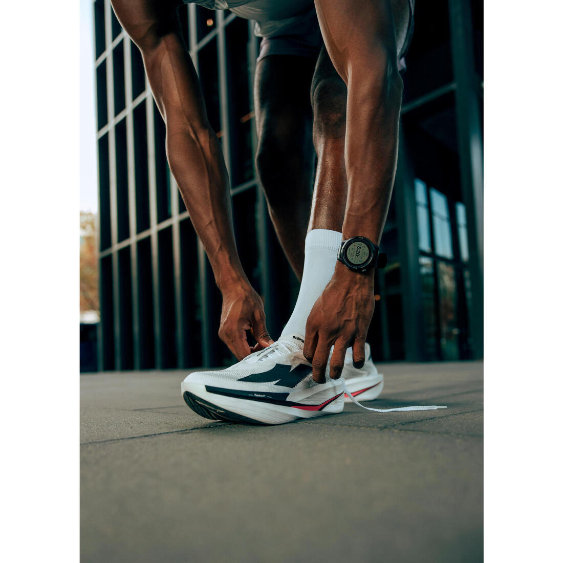 Chaussures de running à plaque carbone homme, Kiprun Kipstorm Elite
