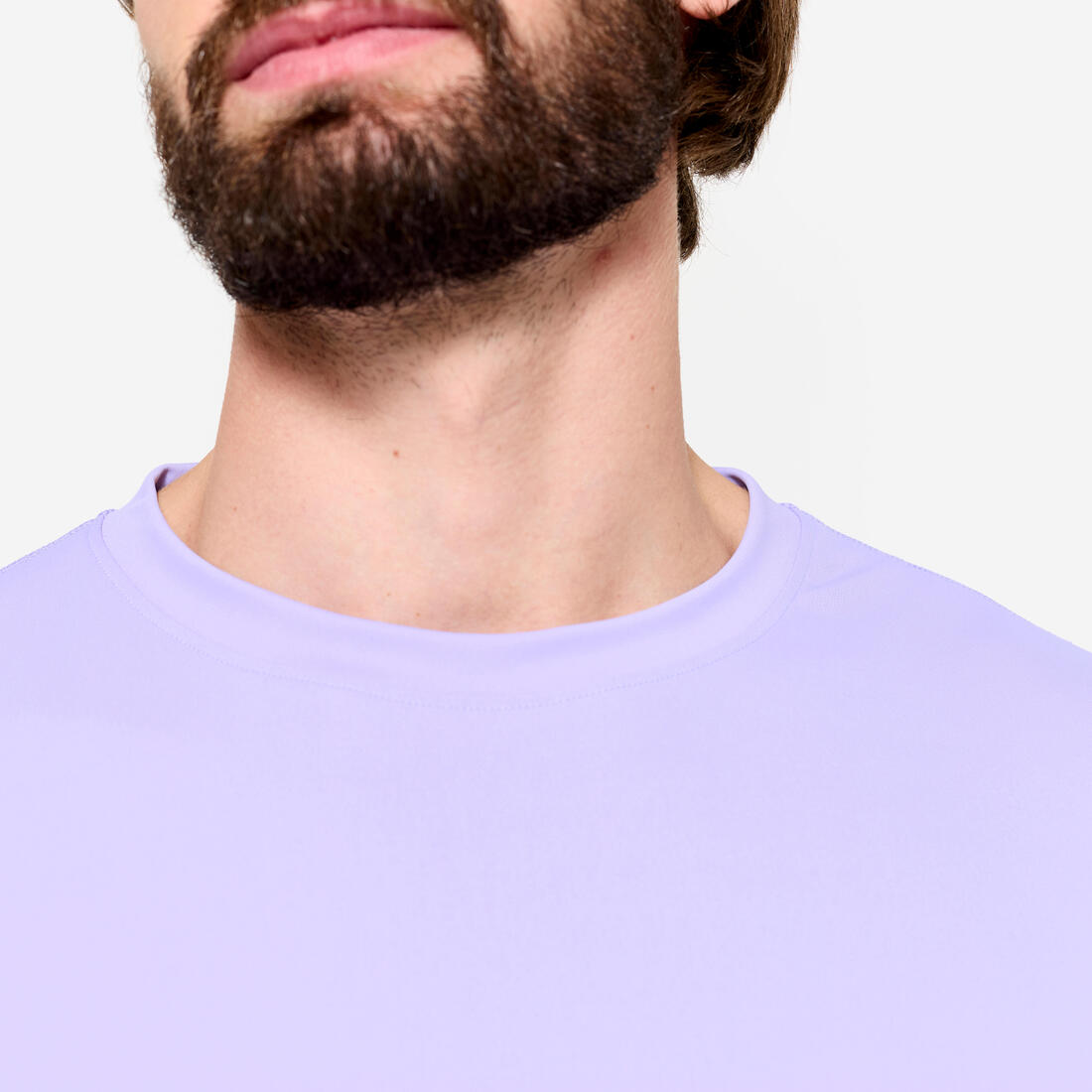 T-shirt de fitness manches courtes respirant col rond homme