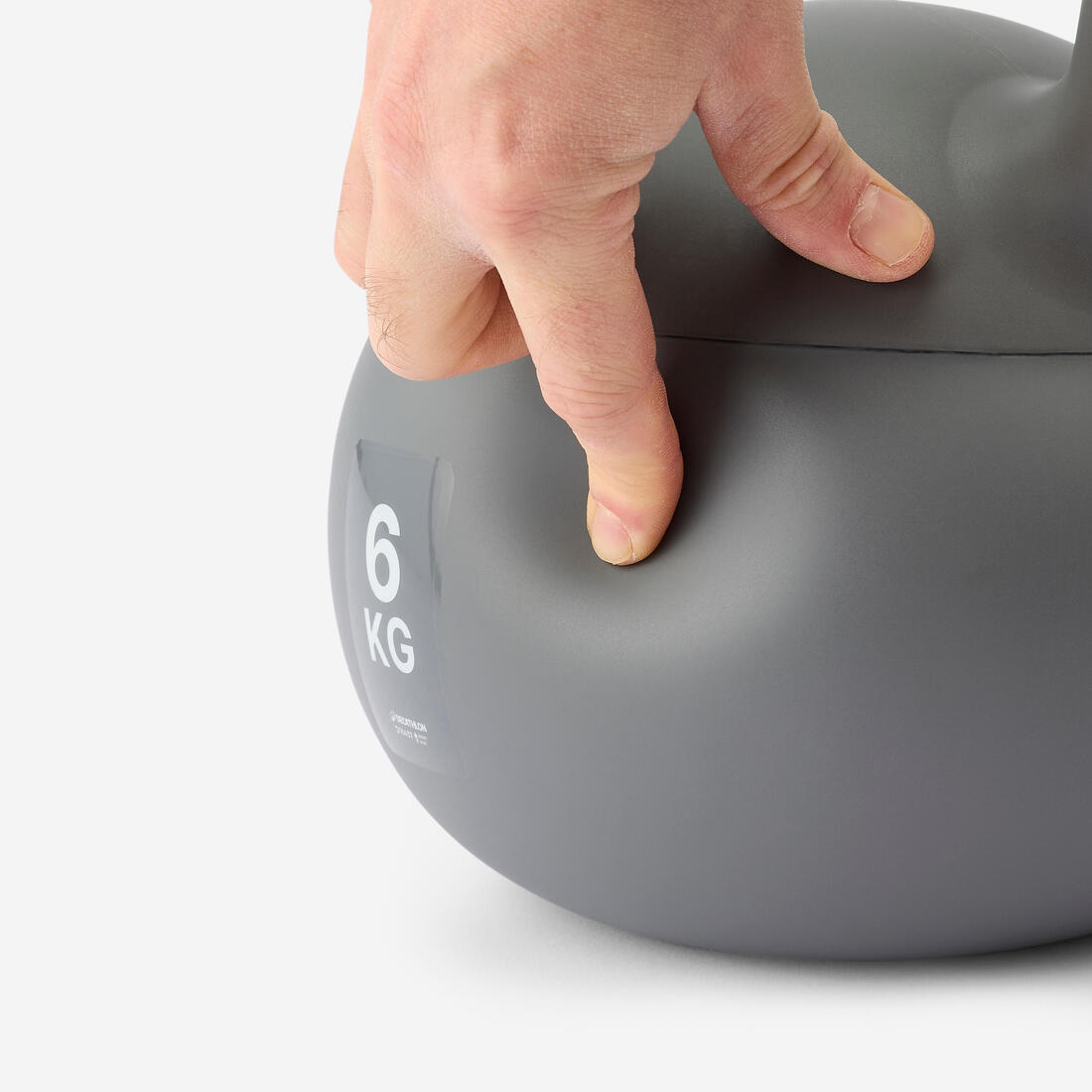 Home kettlebell souple 6 KG avec poignée large