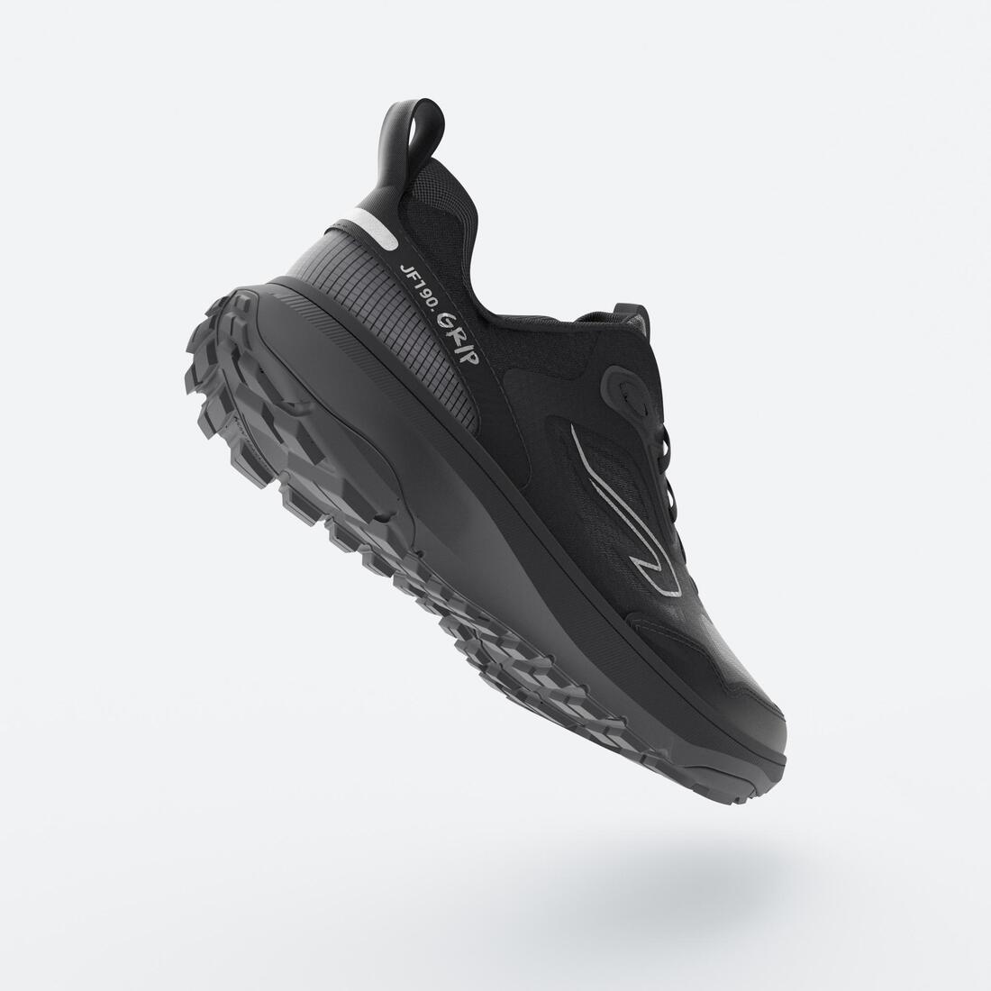 Chaussures de running route et trail homme, jf 190 grip bleu foncé