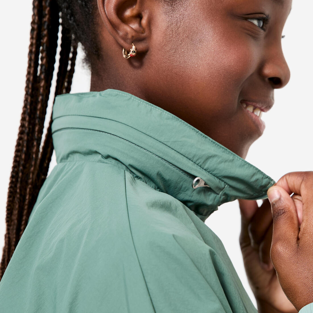 Veste à capuche imperméable légère enfant