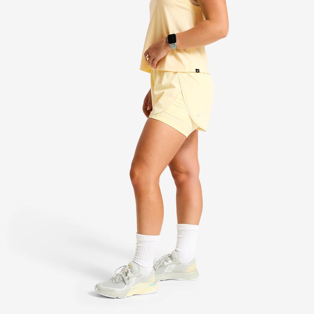 Short double couche femme