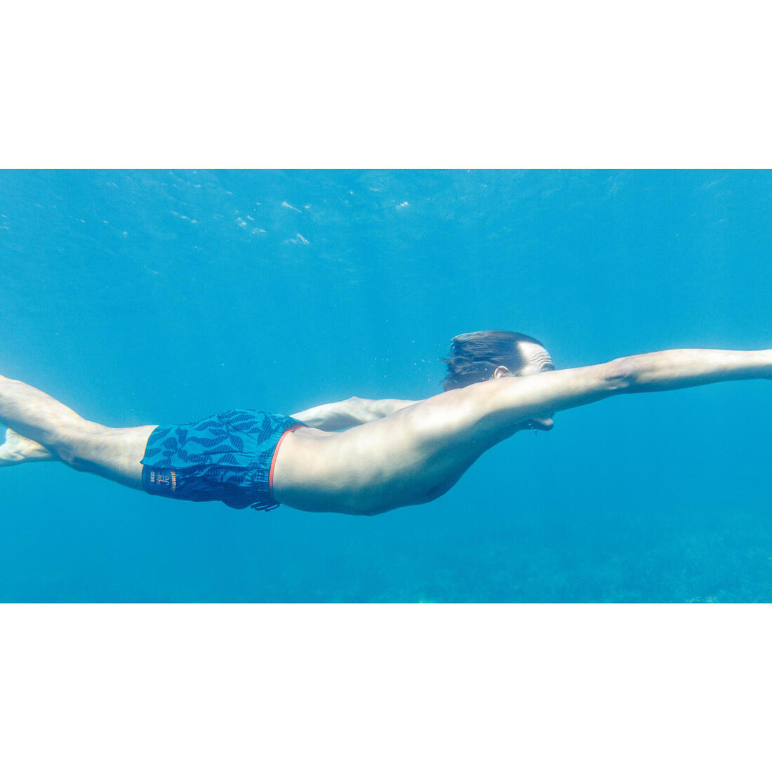 Short de natation homme  100 court  tega