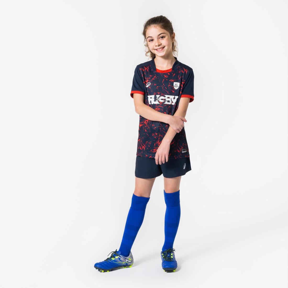 Short de rugby avec poches enfant - r100