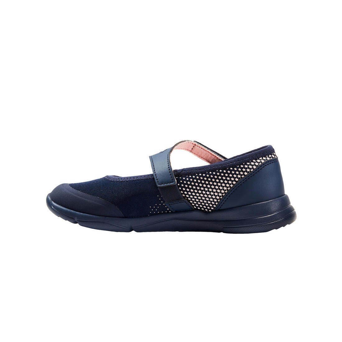 Ballerines à scratch enfant - PW 160 BR'EASY JR corail du 28 au 39