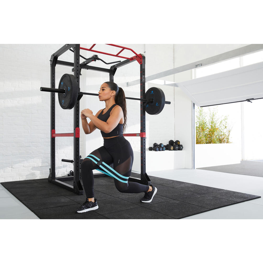 Élastique de musculation fessiers 14kg 37cm - Glute band facile