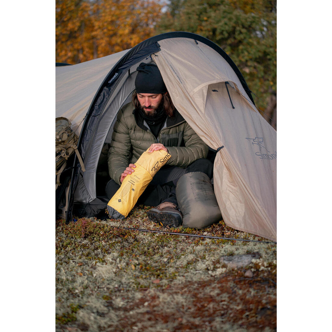Sac de couchage de trekking 0°C en duvet, léger et compact, MT900