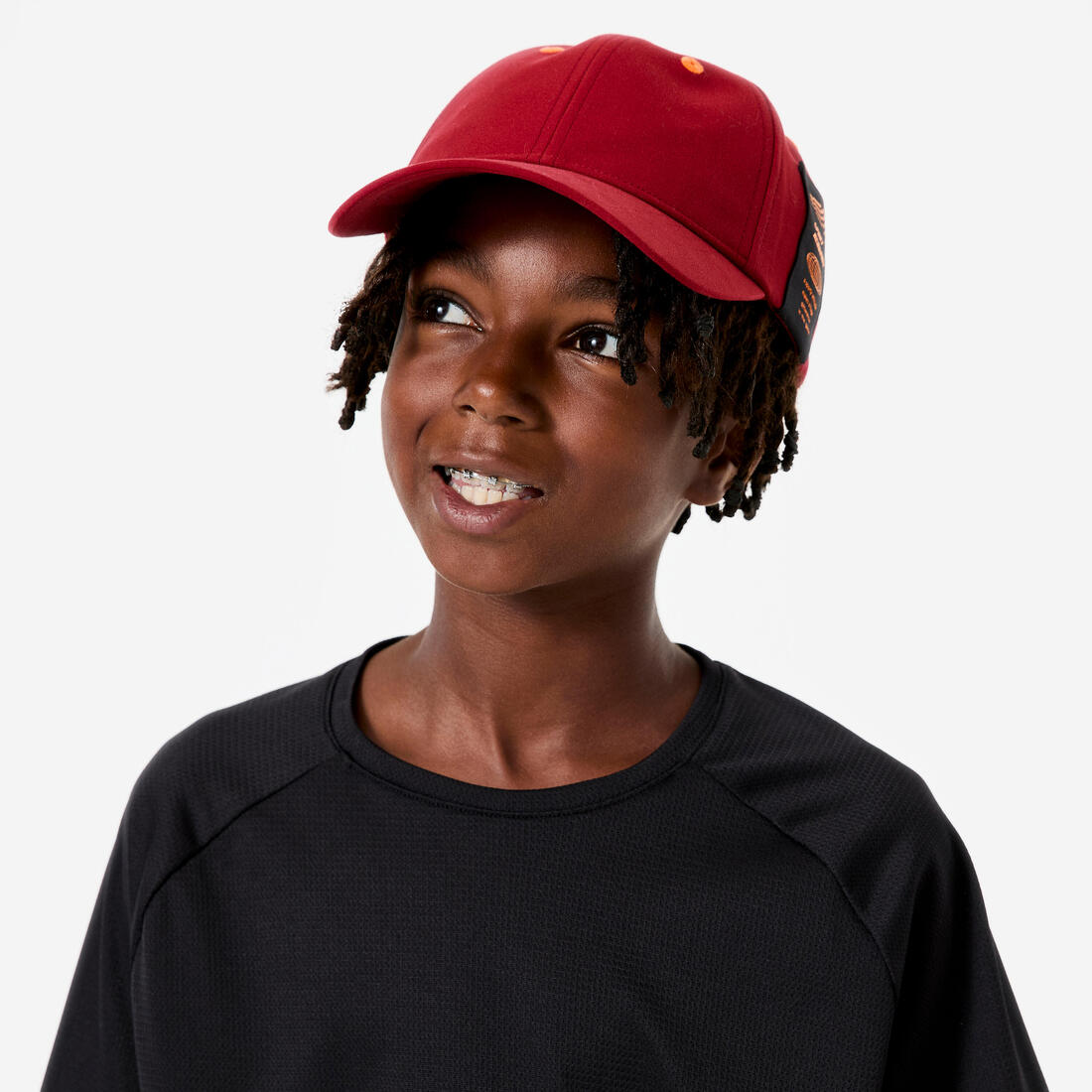 Casquette enfant respirante réglable mixte