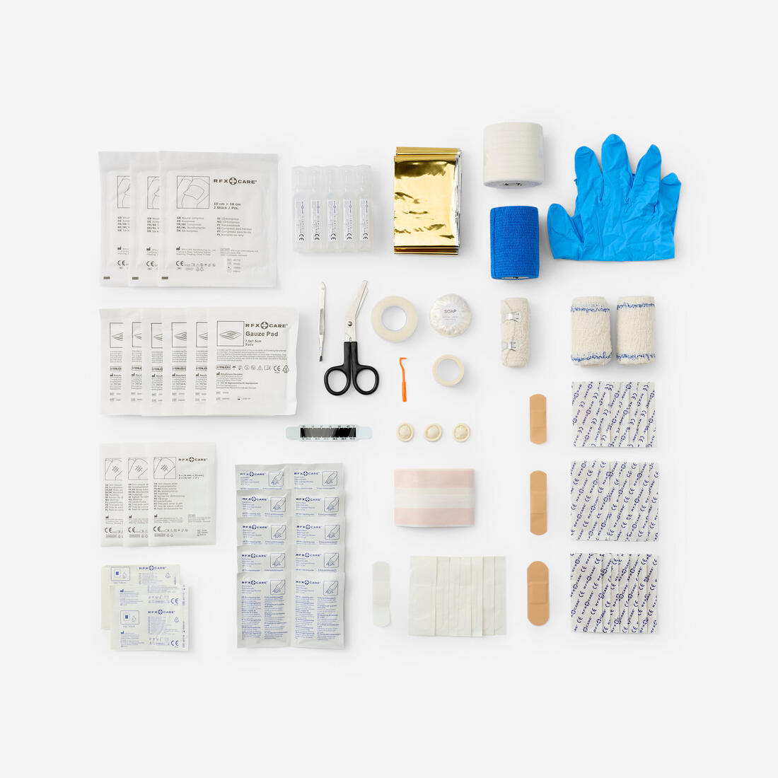 Trousse de 1er secours 900 étanche - 80 pièces