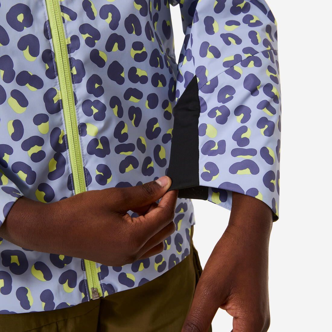 Veste imperméable de randonnée enfant, MH500 tw