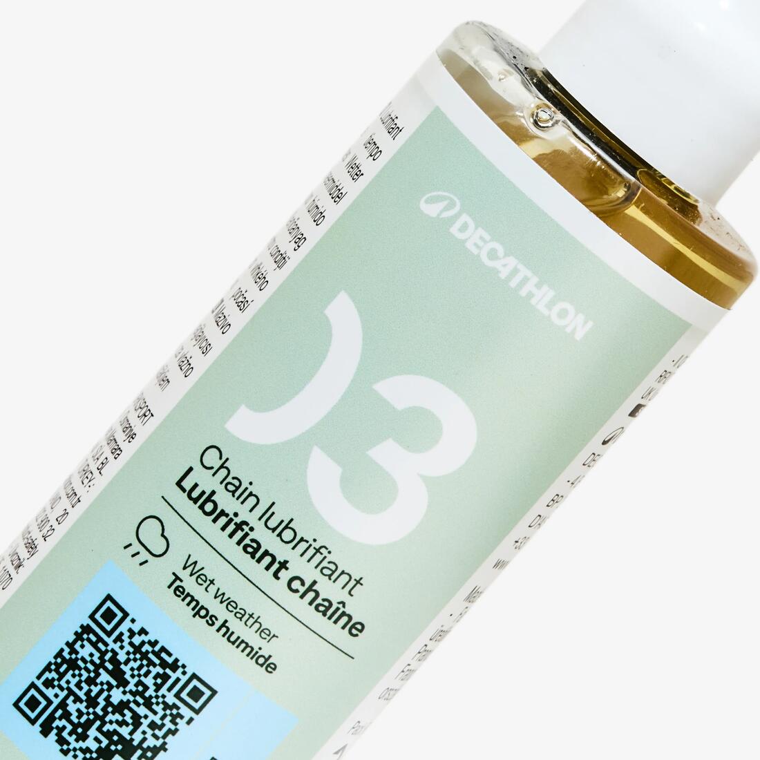 Lubrifiant chaine vélo temps humide 100 ml