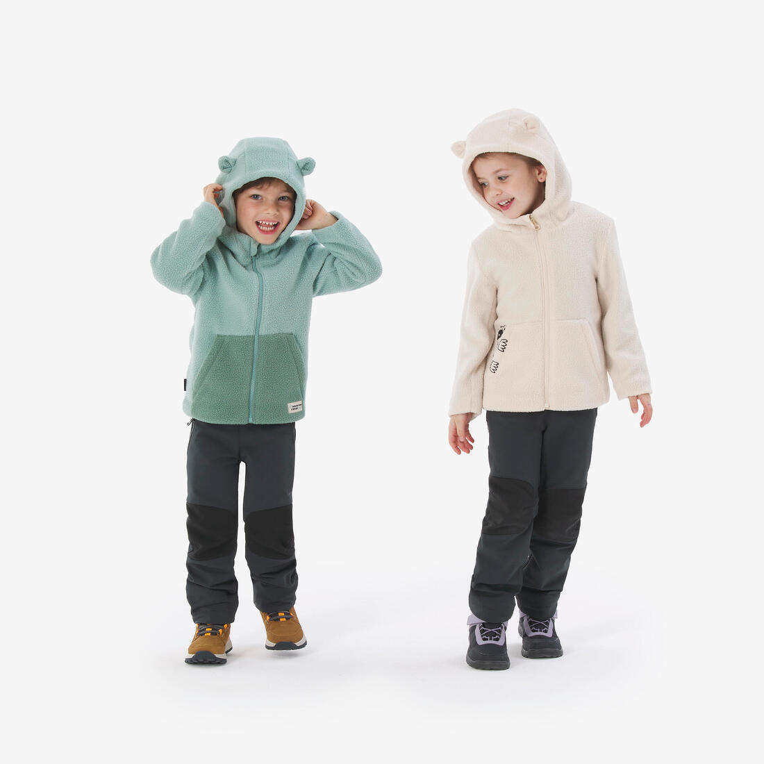 Pantalon softshell de randonnée - mh900 - enfant 2-6 ans