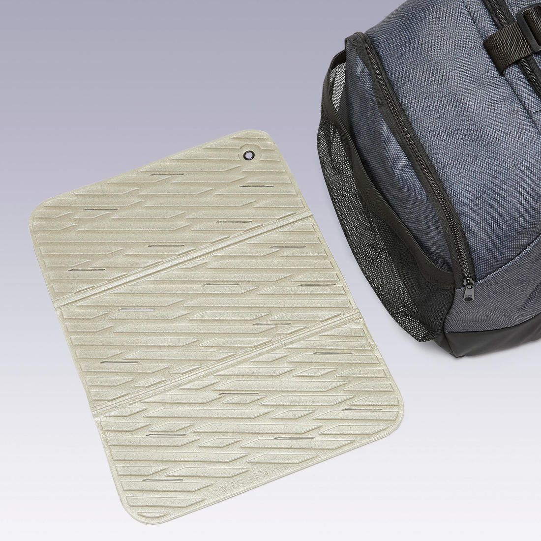 Sac sport 55L - ACADEMIC noir et gris