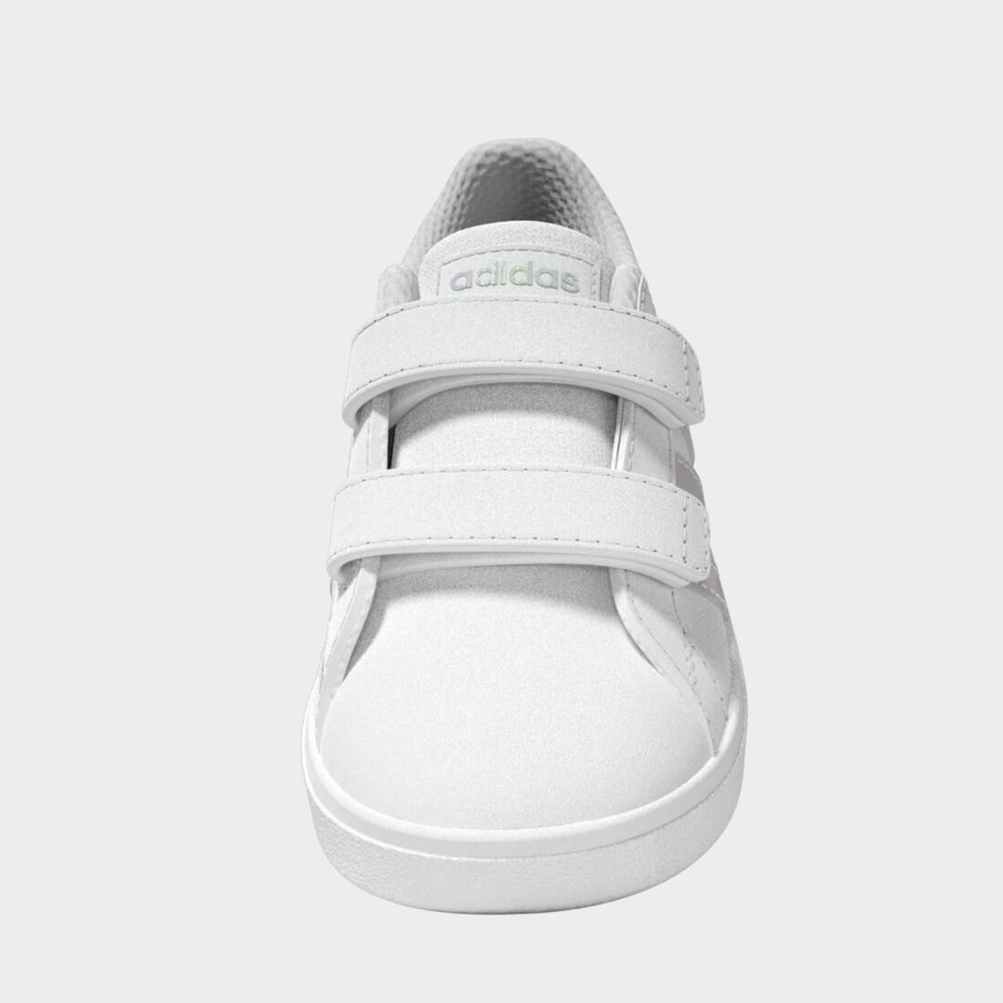 Chaussures à scratch bébé, GRAND COURT, blanche