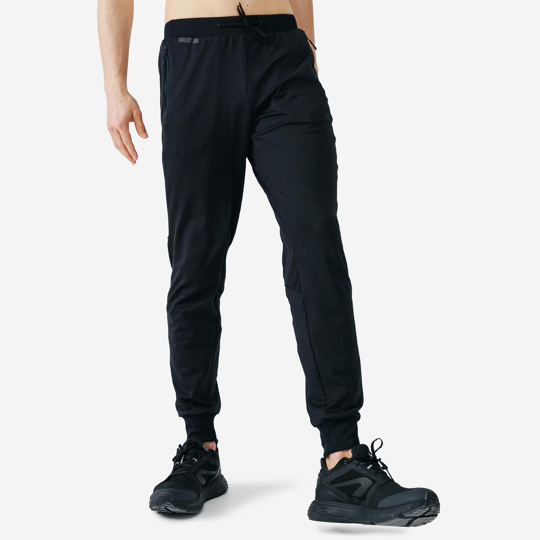 PANTALON DE RUNNING HOMME KALENJI WARM + NOIR – noir