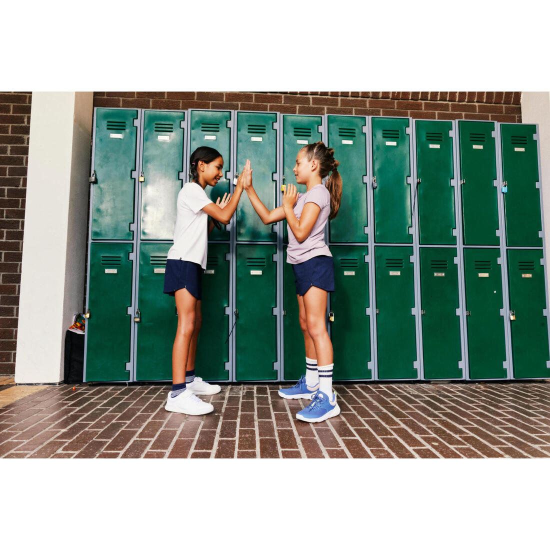 Short multisport coton fille
