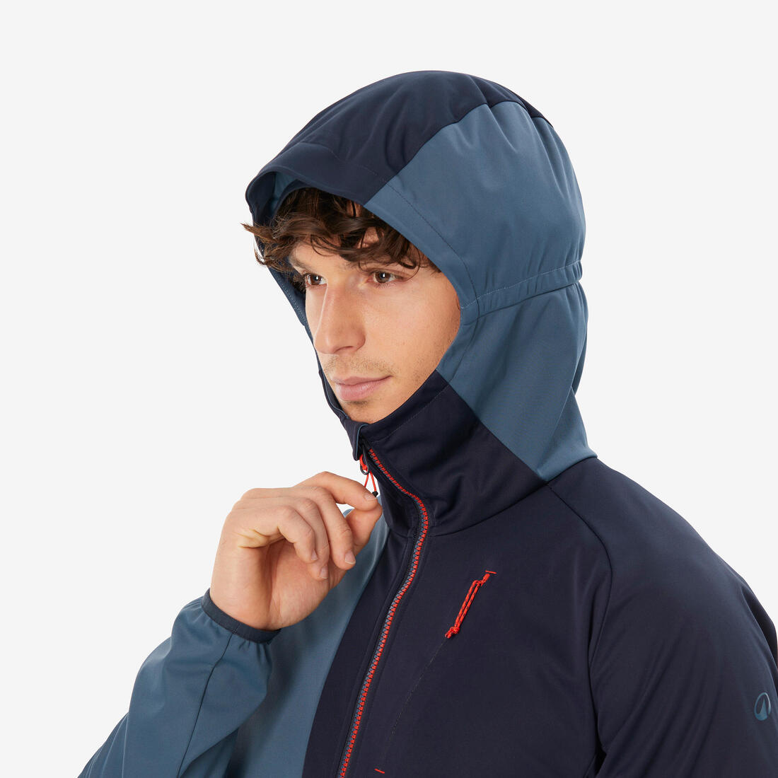 Veste SOFTSHELL d'alpinisme HOMME - ALPINISM Light bleu