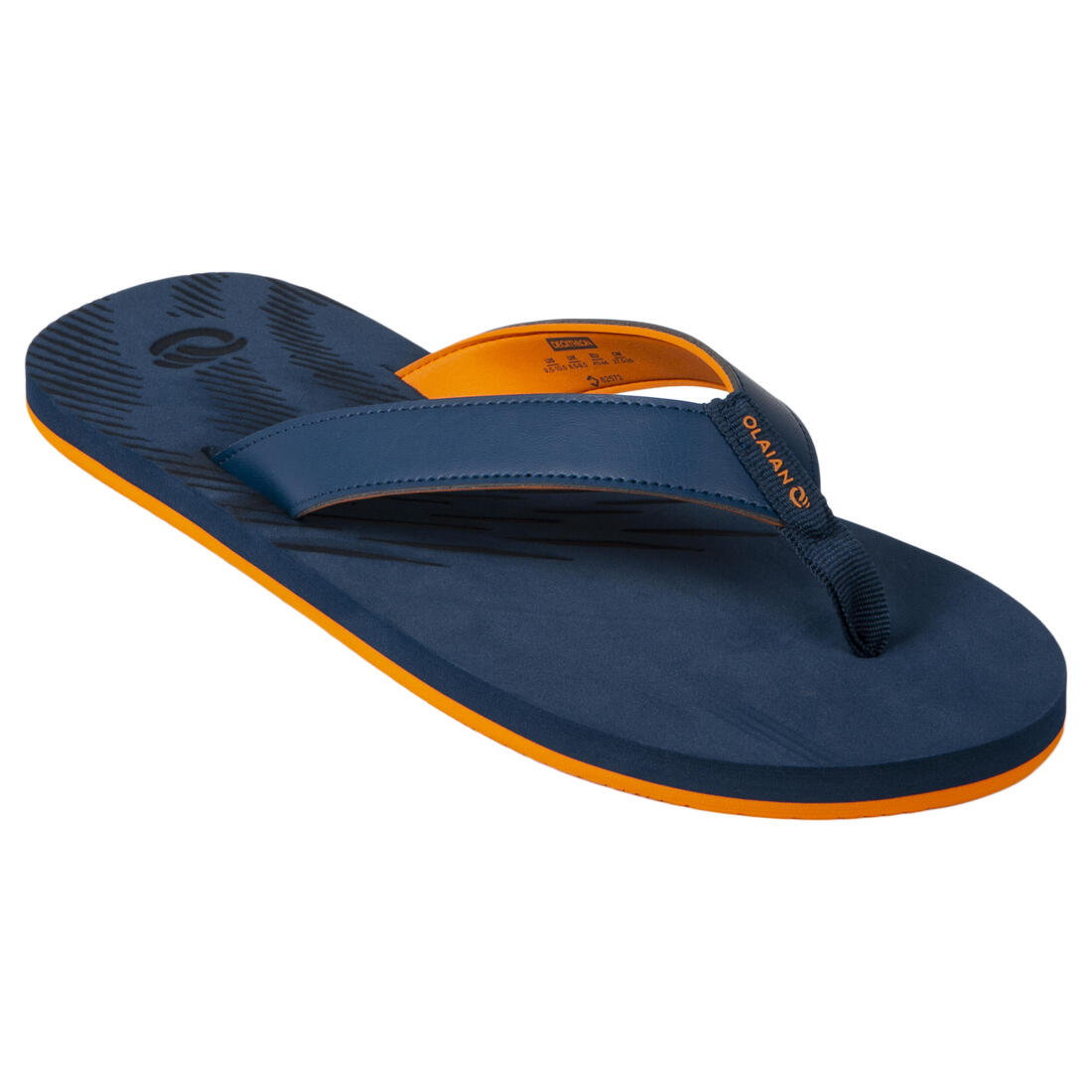 Tongs homme, 150 gris foncé