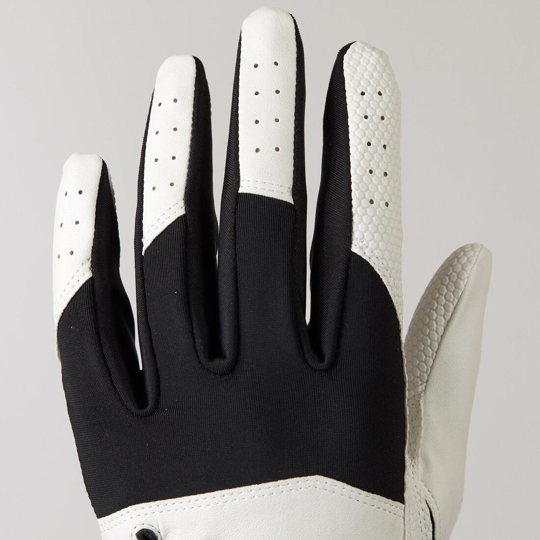 Gant de golf enfant main gauche pour droitier, 100 blanc