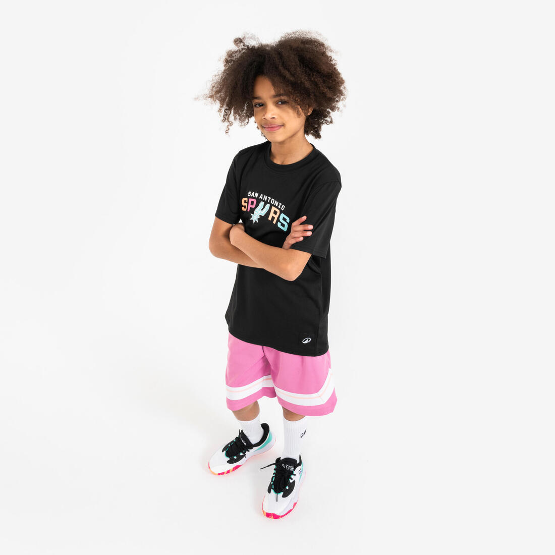 Short de basket NBA enfant, SH900