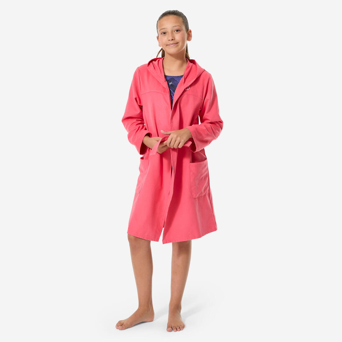 Peignoir de bain enfant microfibre compact