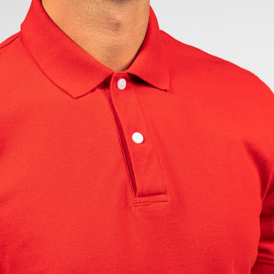 Polo de golf en coton polyester manches courtes homme, MW500