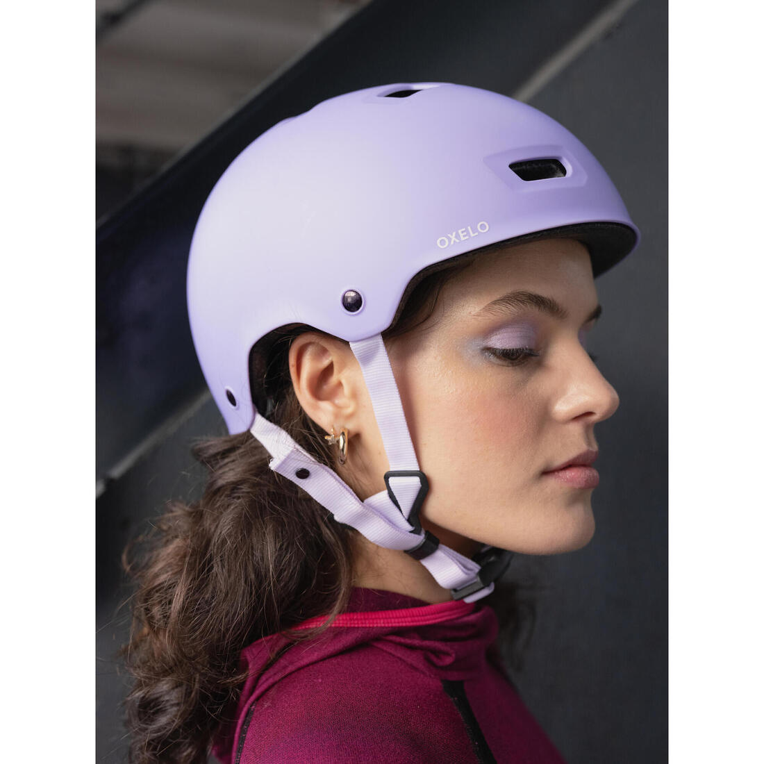 Casque roller skateboard trottinette MF540 FLOWER
