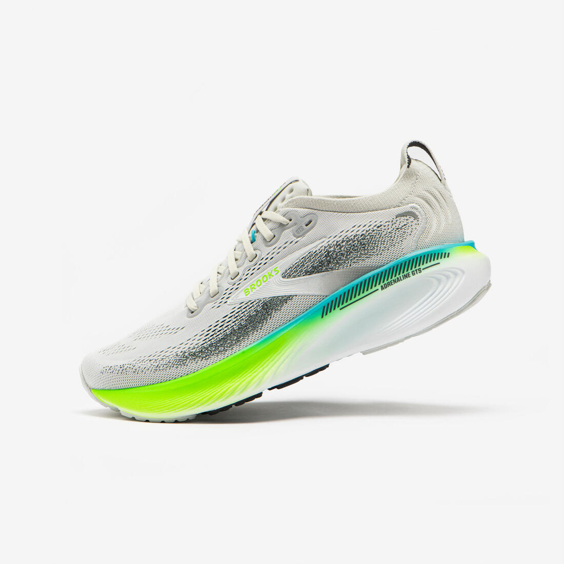 Chaussure de running homme, Brooks Adrénaline GTS 25 gris et