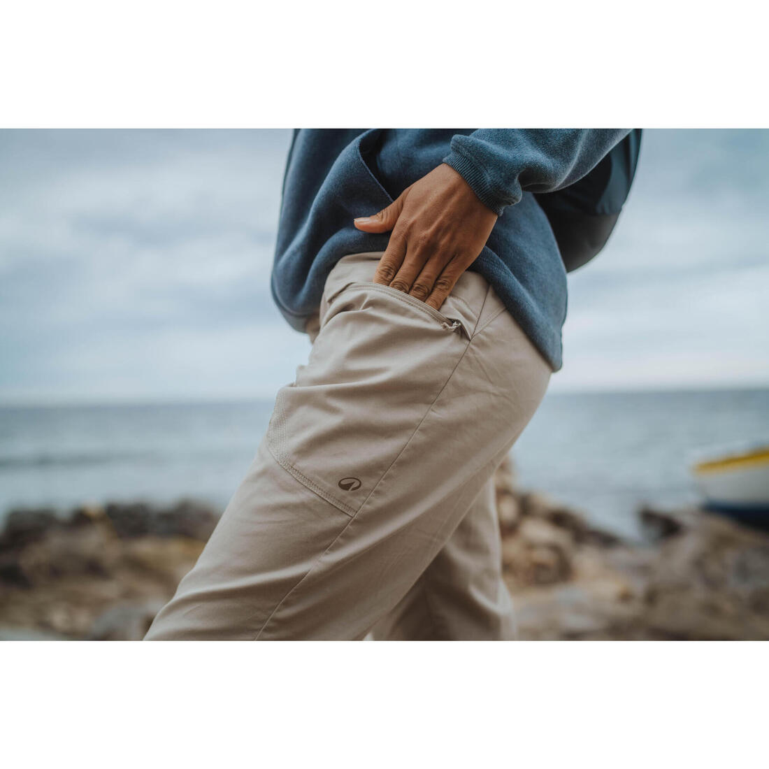 Pantalon de randonnée femme, NH500 Regular