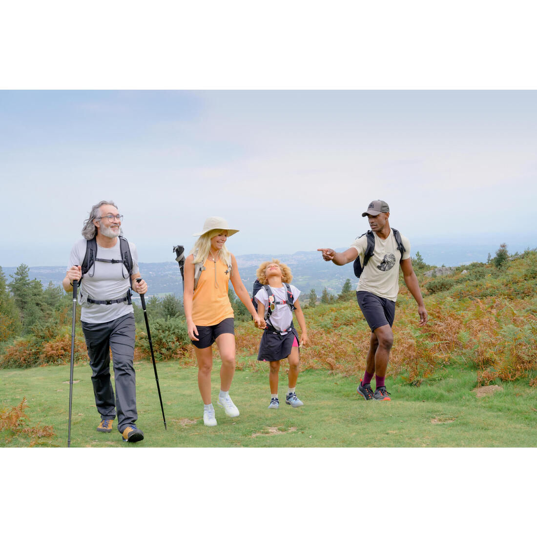 Short de randonnée montagne femme - MH500