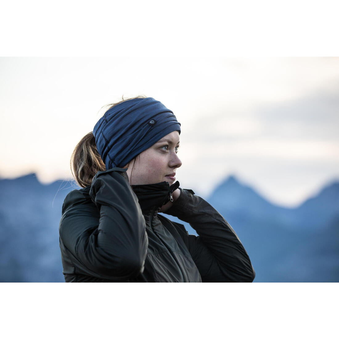 Tour de cou laine merinos de trekking  - mt500