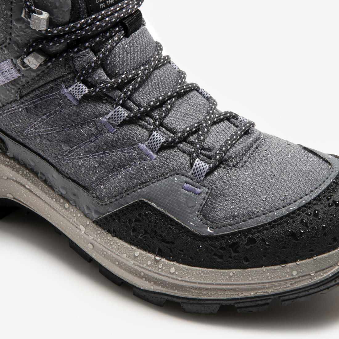 Chaussures de randonnée imperméables femme, MH100