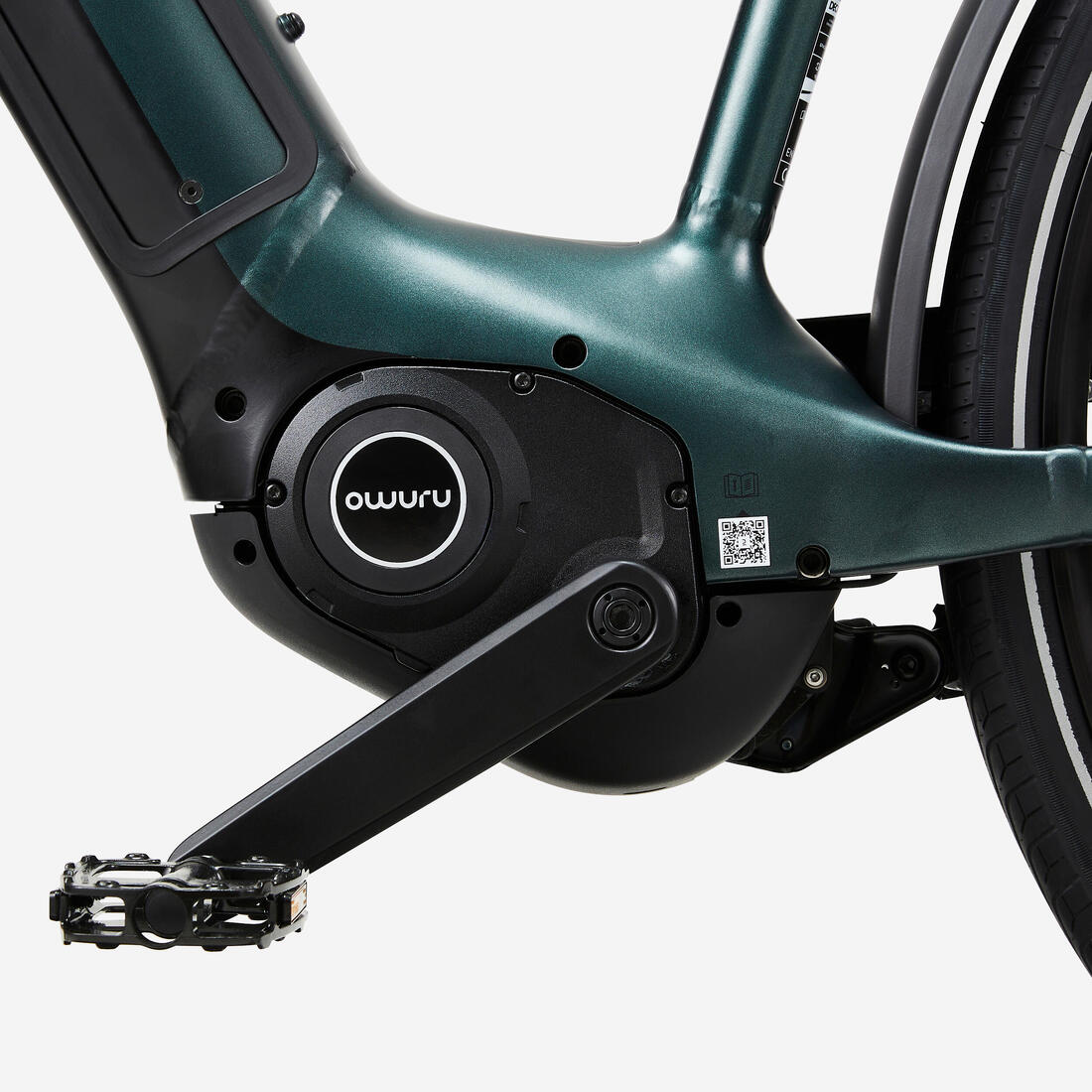 VELO VILLE ELECTRIQUE A MOTEUR AUTOMATIQUE OWURU CADRE HAUT LD 920 E