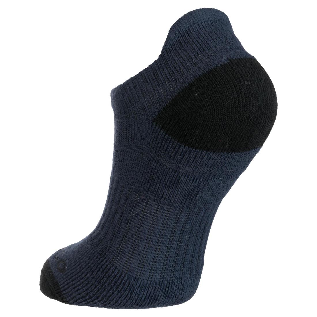 CHAUSSETTES BASSES ENFANT RS 500 BLANC BLANC NOIR EN LOT DE 3