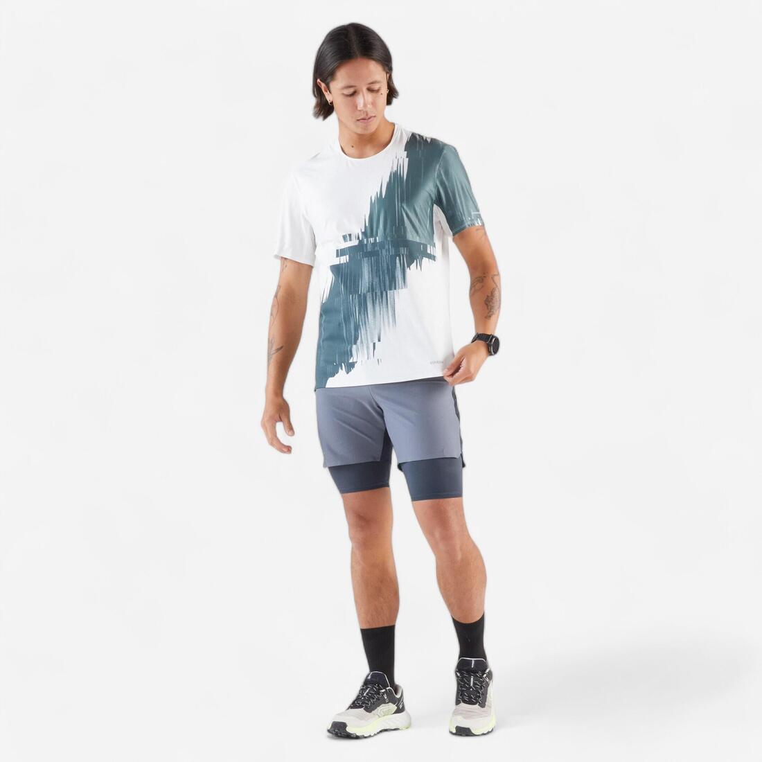 T-shirt de running longue distance homme - kiprun run 900 ultra