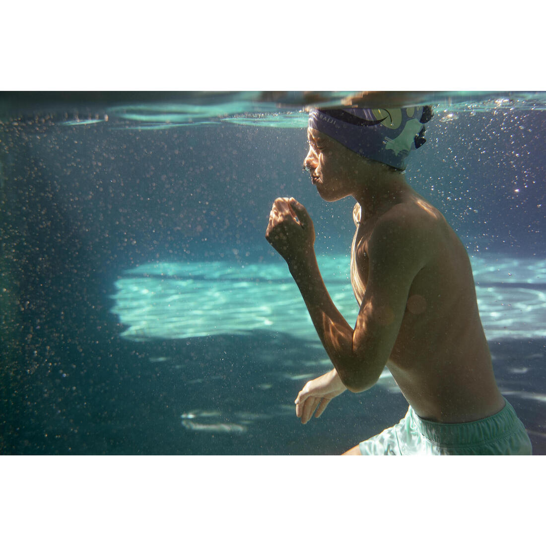 BONNET DE NATATION SILICONE PANDA